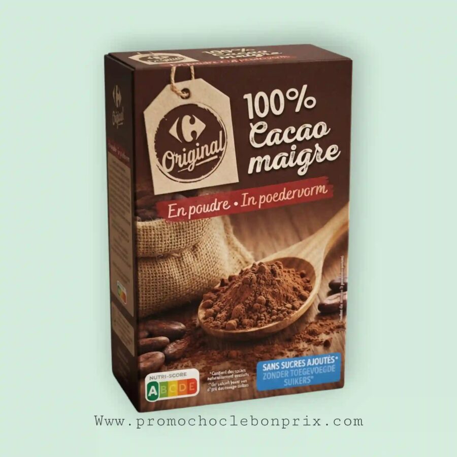 2026/09/1000246988.jpg CARREFOUR ORIGINAL CACAO MAIGRE 100% – Image 1