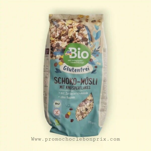 DM BIO SCHOKO MUSLI GLUTENFREI 375G