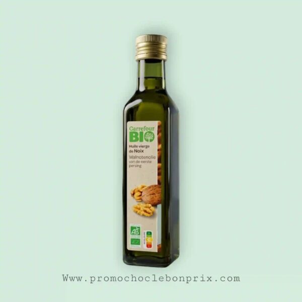 CARREFOUR BIO HUILE VIERGE 25CL DE NOIX